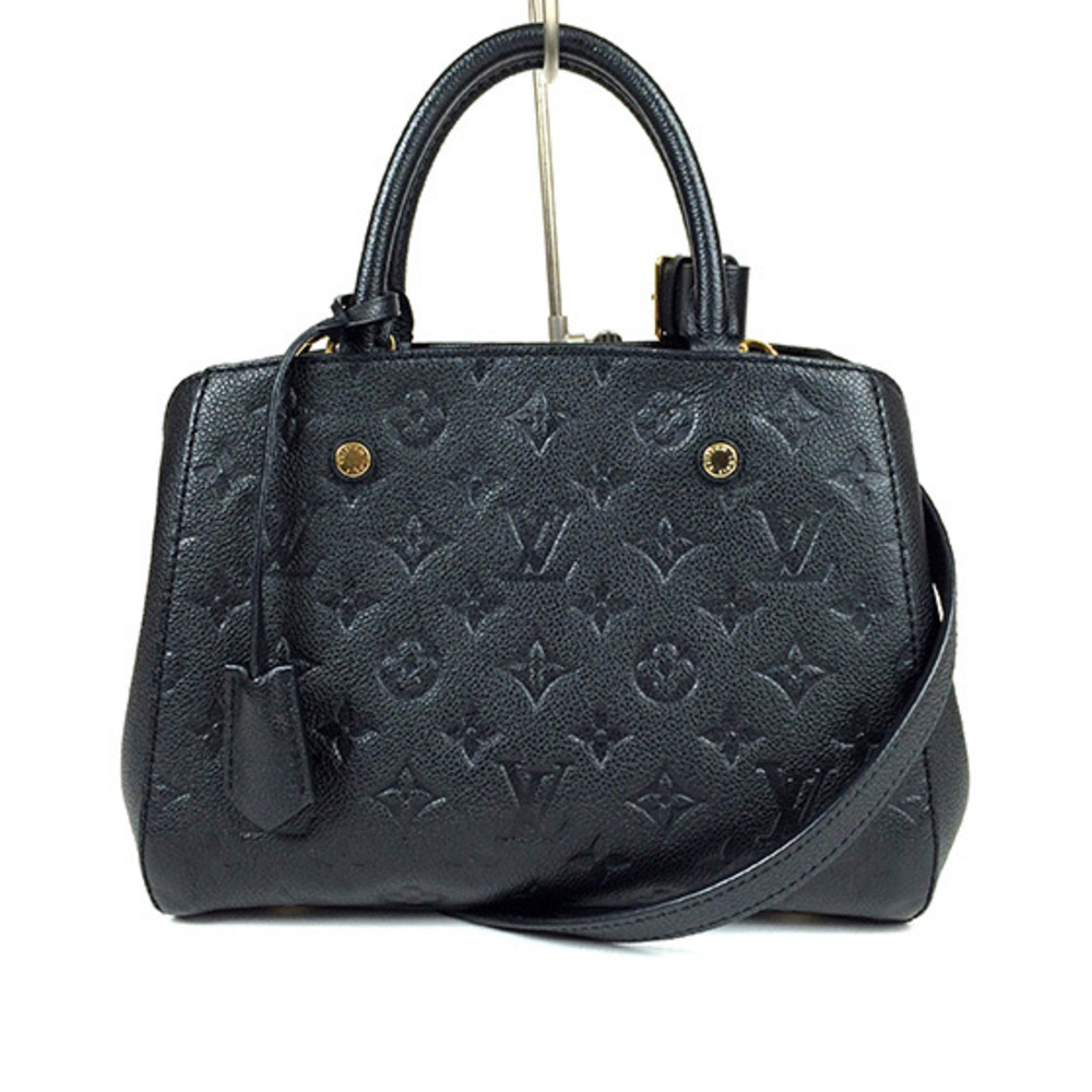 Louis Vuitton Emplant Montaigne BB 2way Noir Shoulder Bag